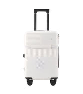Front open suitcase